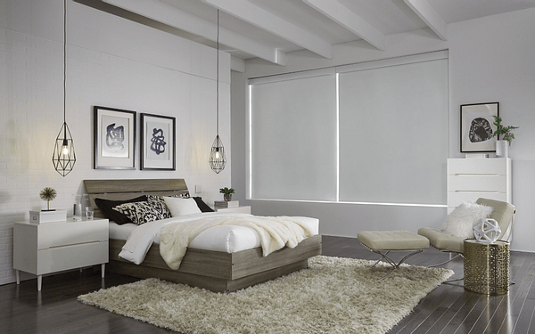 Protect your eyes and your furniture with shade optimization and Lutron motorized shades